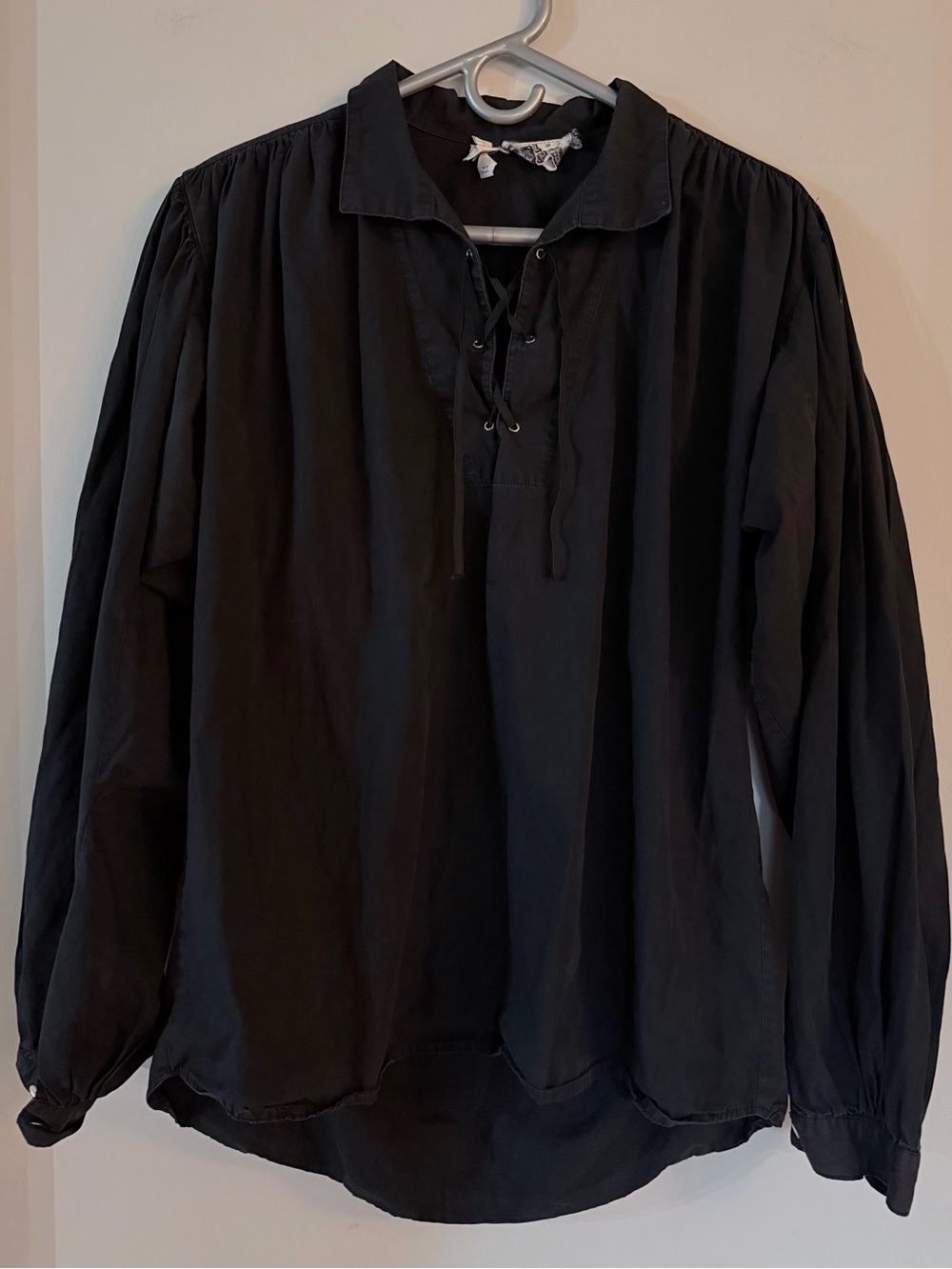 Vintage 80s Bill Tornade Paris Renaissance Pirate Avant Garde Shirt Men’s L